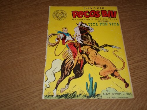 Albo oro pecos bill - pecos,