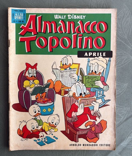 Almanacco topolino albi oro - topolino,
