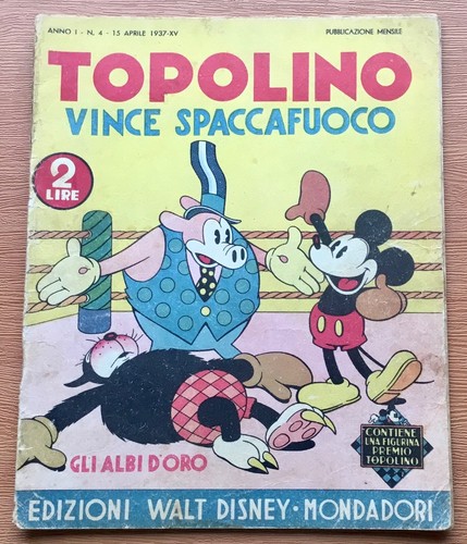 Topolino vince spaccafuoco - topolino,