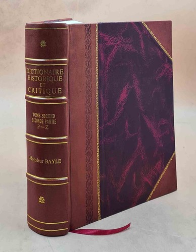 Dictionnaire historique - , et