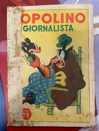 Topolino giornalista albi - giornalista, (albi