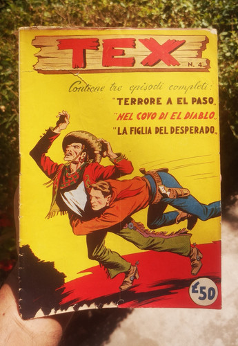Tex albo oro - (prima), serie