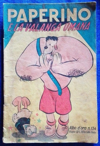Albo oro 134 paperino - 134, e