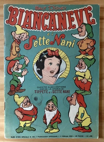 Biancaneve albo oro speciale - albo,
